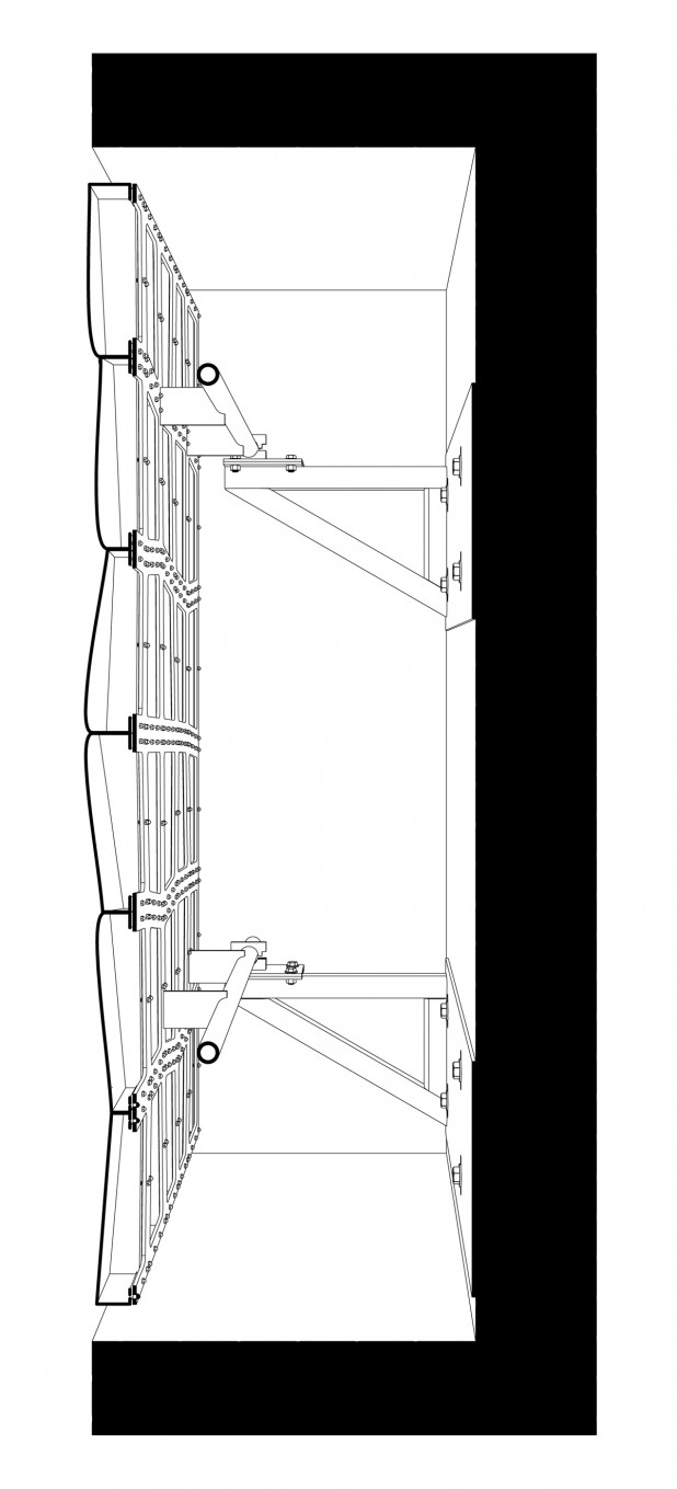 Section perspective drawing